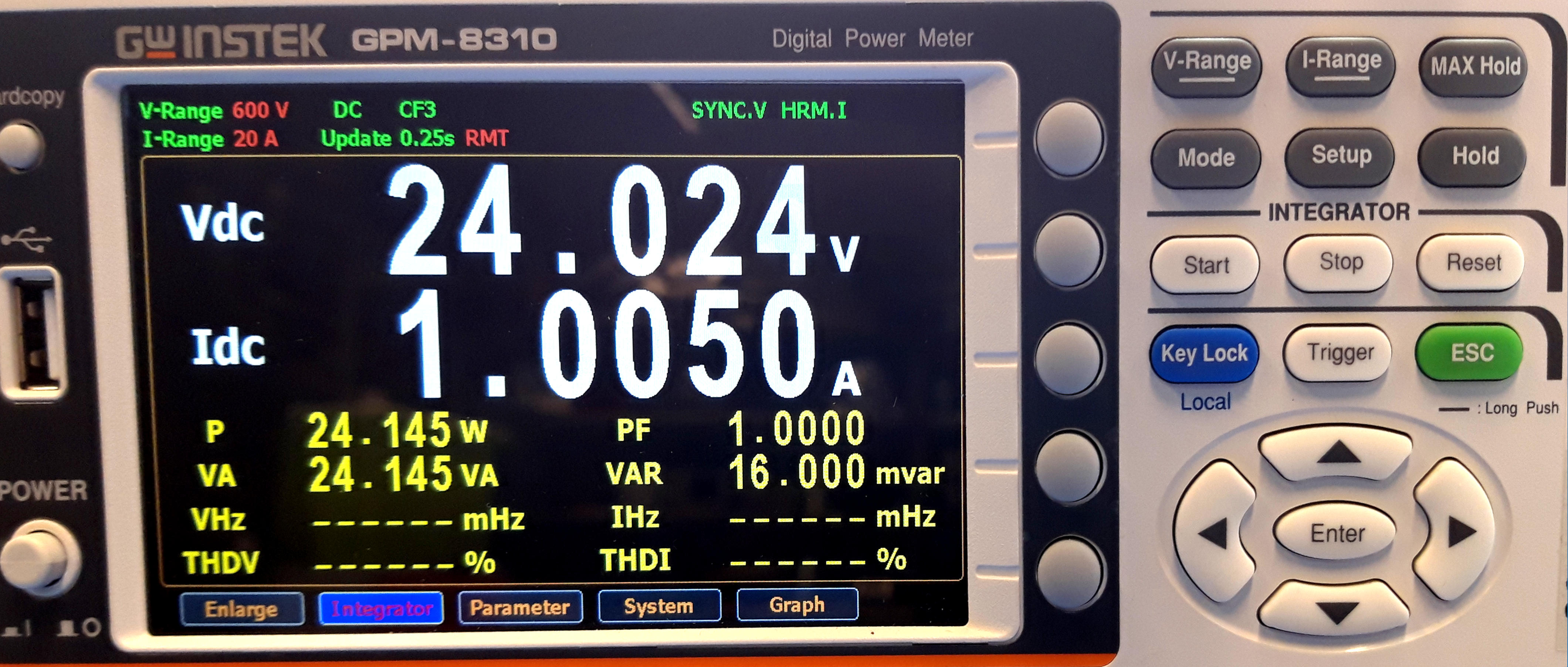 GPMLink is an open-source .NET utility for logging GW Instek GPM-8310 AC/DC power measurements through the instrument's LAN interface using Telnet and SCPI-style commands. /code-gpmlink-gpm8310-power-logger/gpm8310.jpg