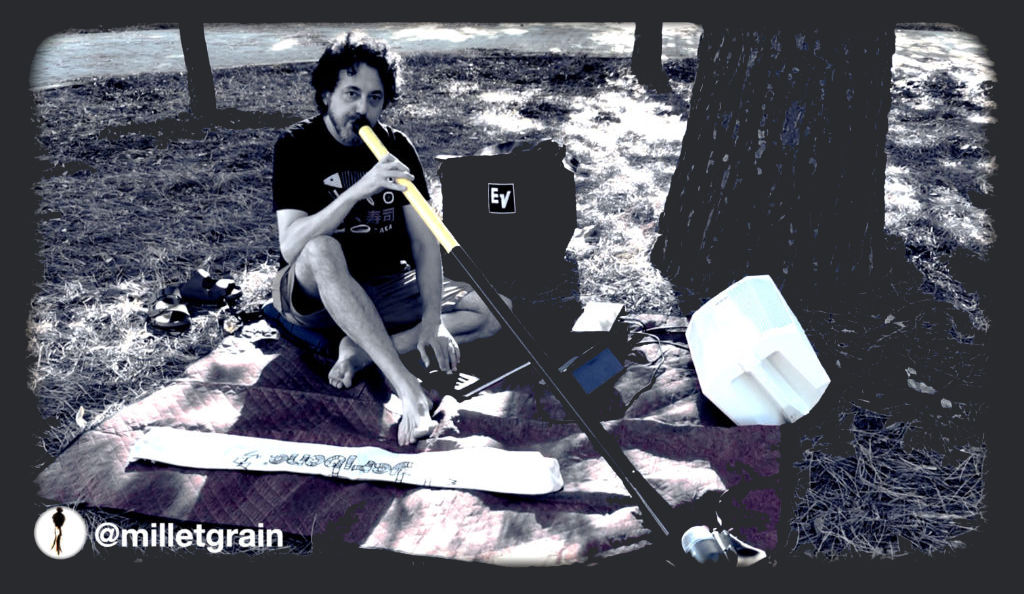 A relaxed Didjeribone-and-percussion track born from a yoga session in the park, where breath, drone, Loopy Pro textures, and one opinionated dog briefly met. /music-didjeribone-yoga-park/didjeing-outta-dog-cover-front.jpg