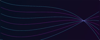 Thousands of points travel through a procedural vector field, as if a current were drawn in light. Lower spectral bands shape the broad drift, middle bands bend the paths, and upper partials add fine shimmer, so the image reads as streams and eddies rather than as a random cloud of particles.