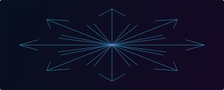 A two-dimensional Julia-style fractal grows through repeated calculation: each point is passed through the same simple rule until filaments, branches, and flower-like structures appear. Audio changes the parameters gradually enough to preserve the recursive pattern while allowing it to travel and unfold.